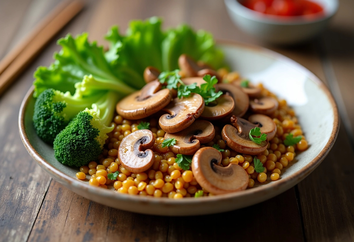 champignons shiitake