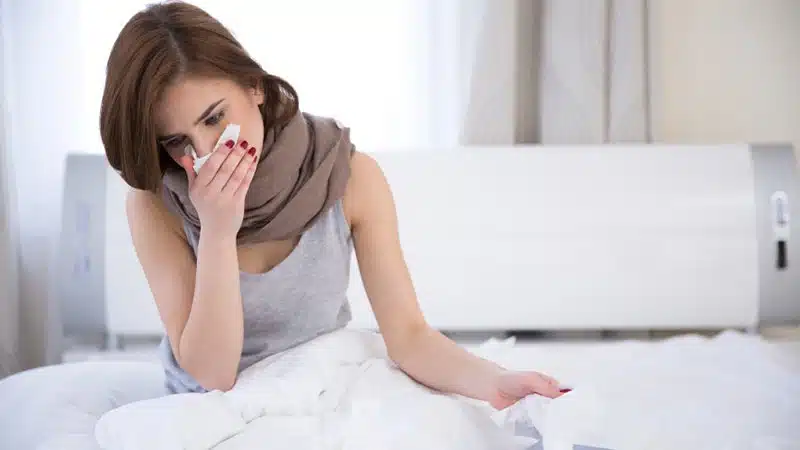 La toux sèche, un symptôme fréquent de la toux nerveuse