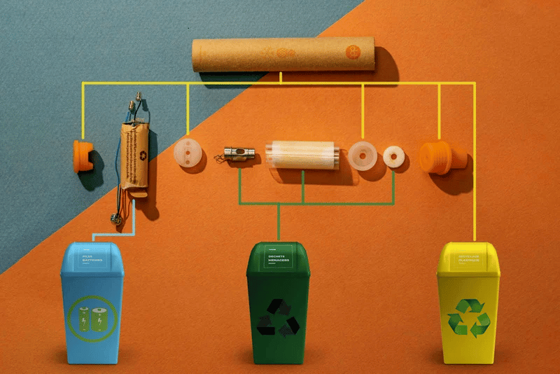 réutiliser une puff