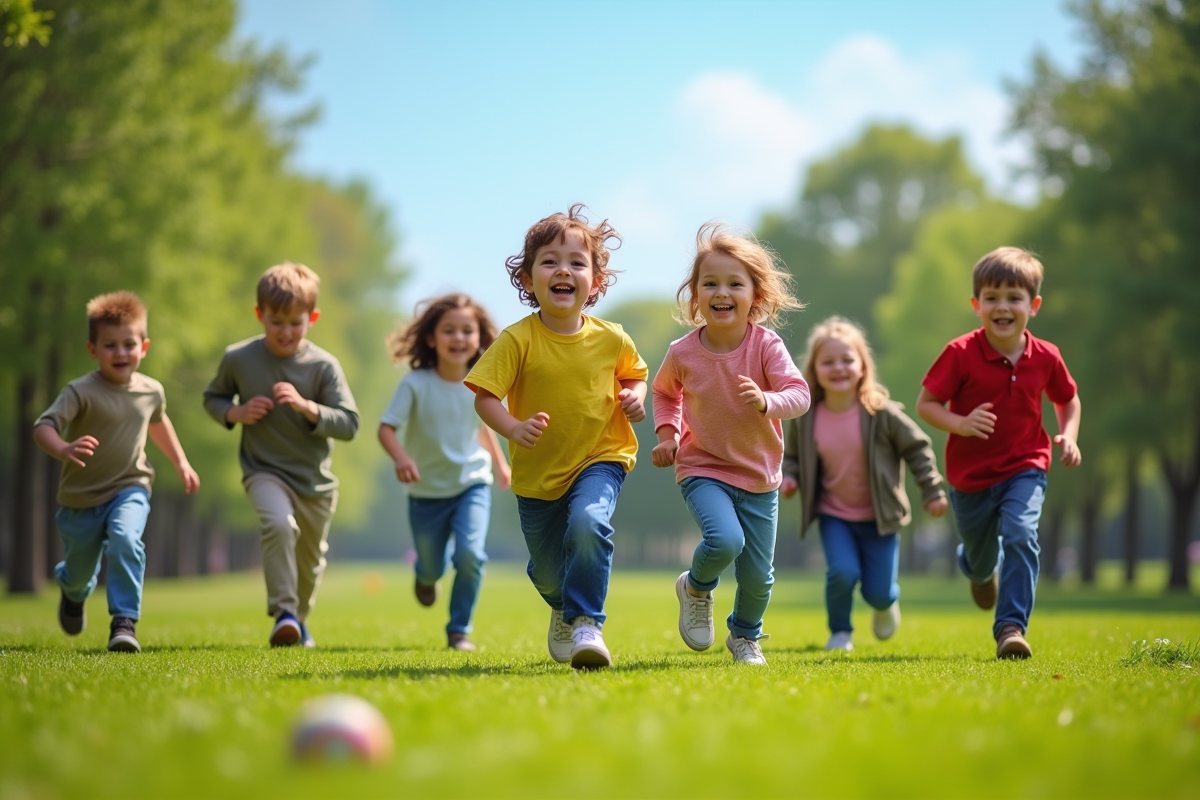 enfants actifs